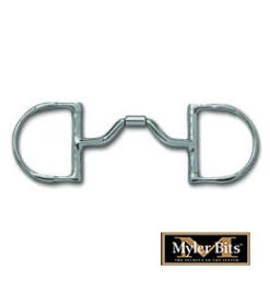 Myler Ported Barrel Dee With Hooks, Level 3, 4.5''
