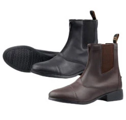 Dublin Elevation Kids Leather Zip Paddock Boots, Sizes 10 - 5