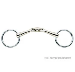 Herm Sprenger KK Ultra Double Jointed Bradoon, 14mm, Sensogan, 4" & 4.5"