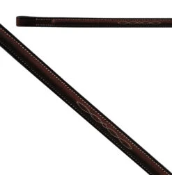 Americana Raised Fancy Stitched Browband, Oakbark, Three Sizes