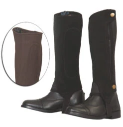 TuffRider Grippy Nubuck Half Chaps