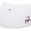 TuffRider I Heart Pony Saddle Pad, White -Horse Supply Store LIHeartPonyPadWhite 72155.1466105657.1280.1280