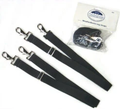 Weatherbeeta Elastic Leg Straps With Two Push Snaps