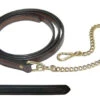 Nunn Finer Lead With 18" Chain, Brown Or Black -Horse Supply Store LNunnFinerChainLead 48410.1466105248.1280.1280