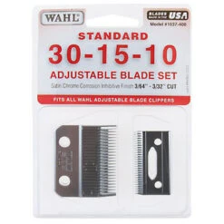 Wahl Standard Adjustable Blade Set, #30 - 15 - 10