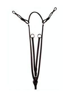 Bobby's Raised & Fancy Stitched Breastplate With Running Attachment, Three Sizes