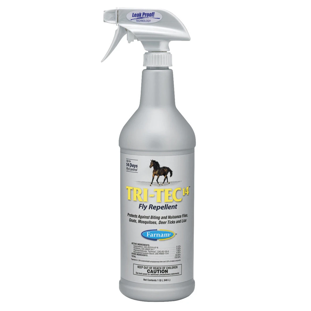 Farnam Tri-Tec 14 Fly Repellent, 32 Oz Spray 3 Farnam Tri-Tec 14 Fly Repellent, 32 Oz Spray