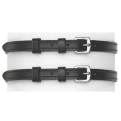 Camelot Spur Straps With Keepers - Black, Childs & Ladies