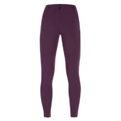 Kerrits Kids Power Stretch Winter Pocket Knee Patch Tight, Admiral & Raisin -Horse Supply Store l 60543 KidsPowerStretchKneePatch Raisin 03 21416.1665965286.1280.1280