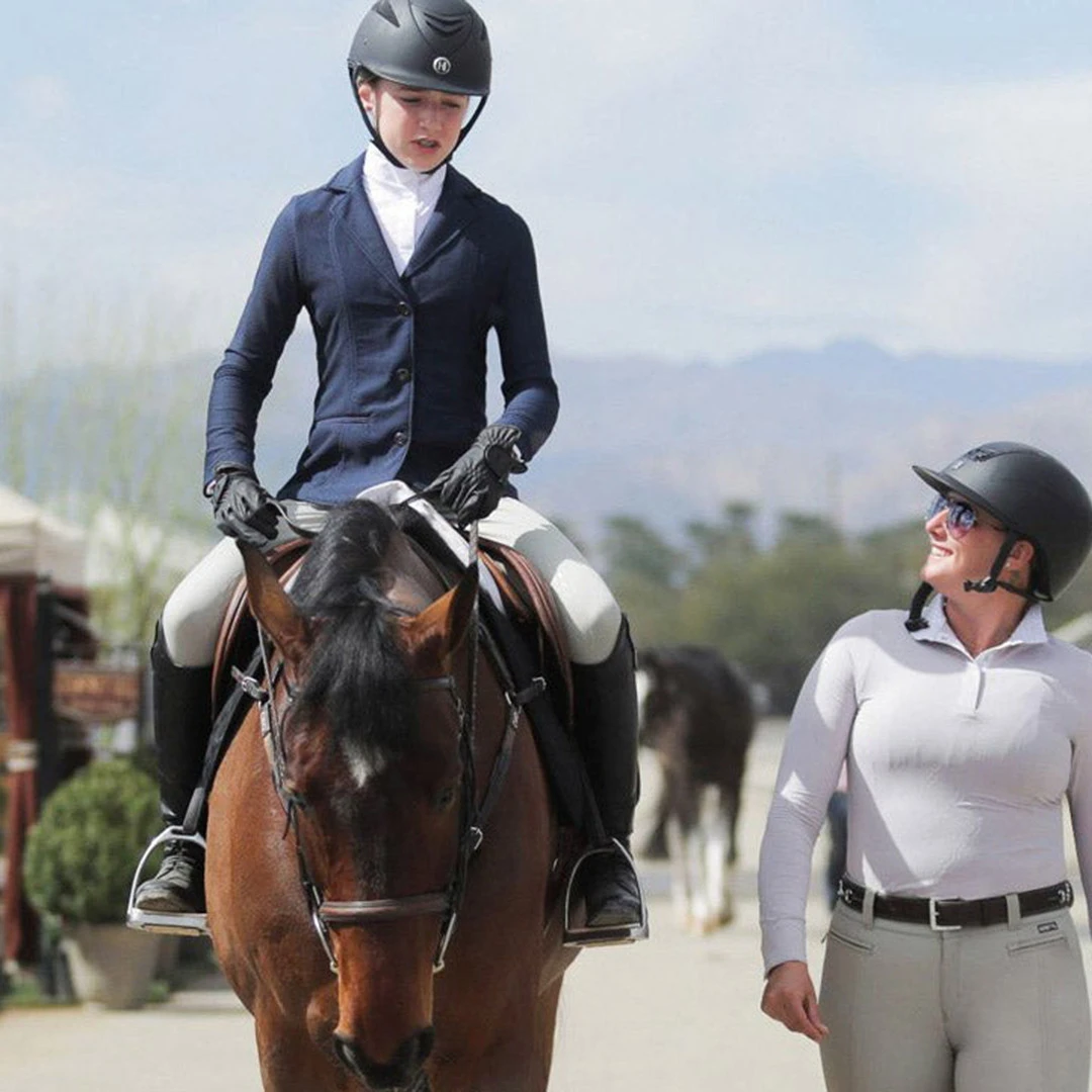 Kerrits Kids Affinity Ice Fil Knee Patch Breech, S-XL 4 Kerrits Kids Affinity Ice Fil Knee Patch Breech, S-XL - Image 2