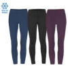 Kerrits Kids Fleece Lite II Riding Tight, Admiral, Black & Raisin -Horse Supply Store l 60559 KidsFleecceLiteIITightKneePatch 3 colors 17317.1662297676.1280.1280