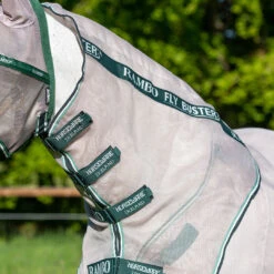 Rambo Flybuster Vamoose With No Fly Zone Fly Sheet, Oatmeal, 60" - 69" -Horse Supply Store l afar9v mfmh 7 75763.1653930050.1280.1280