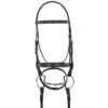 Americana Padded Dressage Bridle With Flash - Pony & Cob -Horse Supply Store l americana raised padded dressage bridle with flash 78692.1619388746.1280.1280