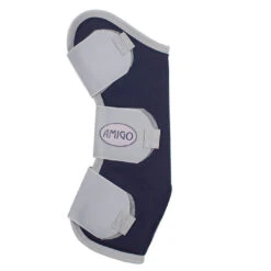 Amigo Shipping Boots , Navy/Silver, Pony, Set Of 4