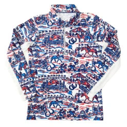 Belle & Bow Pony Finals, Long Sleeve Sun Shirt, Kids 2 - 14 Years, Adult S & M