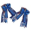 Belle & Bow Show Bows, Pony Finals Blue & Red -Horse Supply Store l belle bow pony finals red blue 2 30376.1671771474.1280.1280