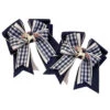 Belle & Bow SHORT TAIL Show Bows, Navy & White Smarties -Horse Supply Store l belle bow short navy smarties 46720.1605128852.1280.1280
