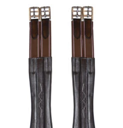 Bobby's FairHaven Fancy Stitched Girth With Double Elastic, 34" - 48"