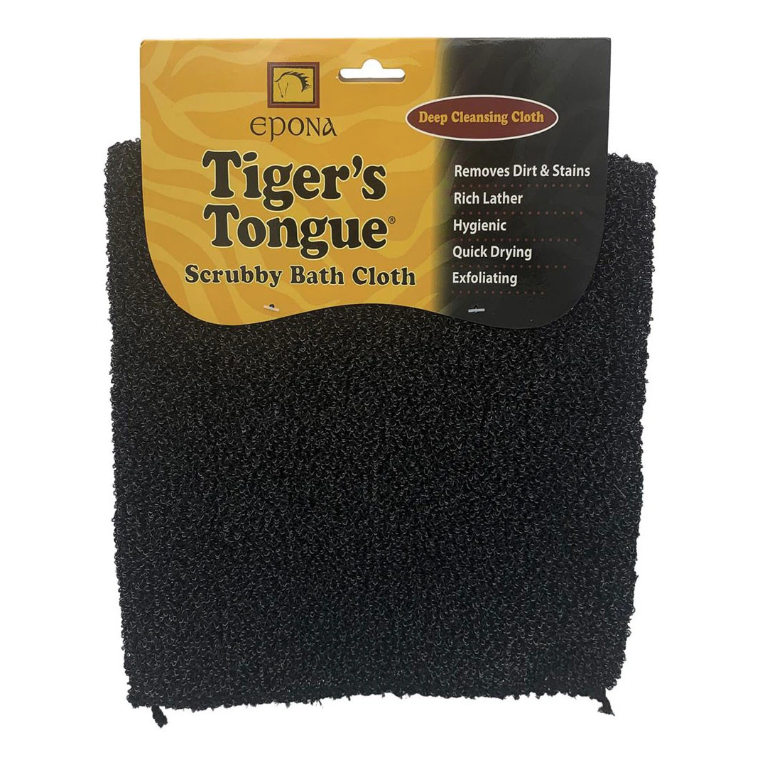 Epona Tiger's Tongue Scrubby Bath Cloth 3 Epona Tiger's Tongue Scrubby Bath Cloth