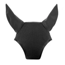 EquiFit Ear Bonnet, Pony, Black -Horse Supply Store l equifit ear bonnet black no logo 32545.1598027515.1280.1280