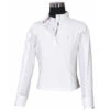 Equine Couture Children's Cara Long Sleeve Show Shirt, White 2 Equine Couture Children's Cara Long Sleeve Show Shirt, White -Horse Supply Store l equine couture cara white front 08057.1544920663.1280.1280