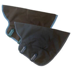 Amigo Bravo 12 Pony Neck Cover, (No Fill), Excalibur/Aqua/Turquoise Or Navy/Navy/White