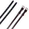 Exselle Spur Straps Childs & Ladies, Black & Brown -Horse Supply Store l exselle spur straps with keepers 09879.1524698140.1280.1280