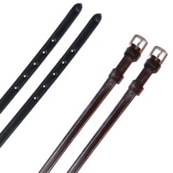 Exselle Spur Straps Childs & Ladies, Black & Brown
