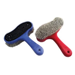 Haas Putzi Double Sided Brush/Curry