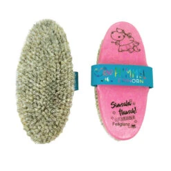 Haas Roly-Poly Unicorn Coat Gloss Brush, Pink Or Silver -Horse Supply Store l haas 70551 b pummelfee fellglanz pink 61973.1670692707.1280.1280