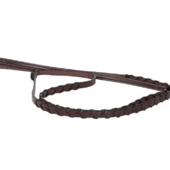 Huntley Equestrian Sedgwick Fancy Stitched Square Raised, Laced Reins, 3 Sizes, 2 Colors -Horse Supply Store l huntley reins australian nut 60575.1677577820.1280.1280