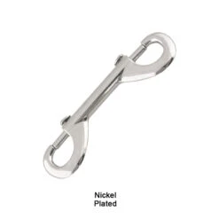 4.75" Double End Snap, Nickel Plated