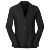 Kerrits Kids Affinity Aero Black Show Coat, Sizes S - XL -Horse Supply Store l kerrits affinity aero coat black front 31148.1633644697.1280.1280