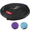Kincade Two-Tone Lunge Line With Circle Markers, 3 Colors -Horse Supply Store l kincade two tone lunge black with colors 59229.1539713518.1280.1280