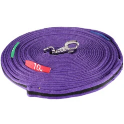 Kincade Two-Tone Lunge Line With Circle Markers, 3 Colors -Horse Supply Store l kincade two tone lunge purple black full 51667.1539713518.1280.1280