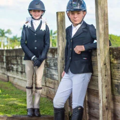 Horseware AA Kids Motion Lite MESH Jacket, Black, Sizes 5/6 - 13/14