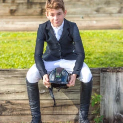 Horseware AA Kids Motion Lite MESH Jacket, Black, Sizes 5/6 - 13/14 -Horse Supply Store l motion lite black ccc0fk k000 1 01905.1637001625.1280.1280