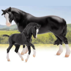 Breyer Nistar Blazing Kansas LOM & GTF Blazing Ethel, Welsh Pony Mare & Foal