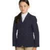 Ovation Girl's Destiny Stretch Show Coat, Navy, Sizes 4 - 16 -Horse Supply Store l ovation destiny show coat navy 83568.1553196944.1280.1280