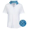 Ovation Ellie Tech Show Shirt, Short Sleeves, Blue Horseshoe, Sizes 6 - 16 1 Ovation Ellie Tech Show Shirt, Short Sleeves, Blue Horseshoe, Sizes 6 - 16 -Horse Supply Store l ovation ellie dx ss blue horseshoe3 470723 22603.1643211313.1280.1280