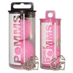 Pomms In Pink, Premium Equine Ear Plugs, 2 Sizes
