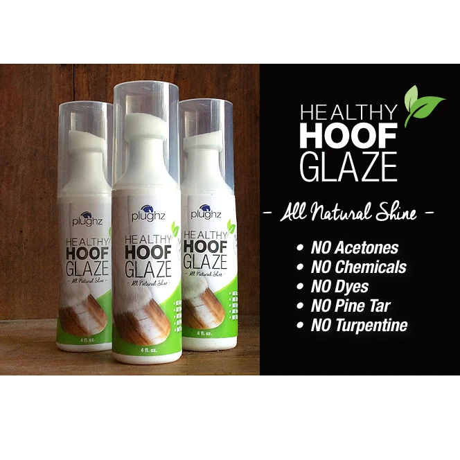 Plughz Healthy Hoof Glaze, 4 Oz Bottle With Applicator 4 Plughz Healthy Hoof Glaze, 4 Oz Bottle With Applicator - Image 2