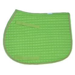 PRI Cotton Quilted Pony Saddle Pad -Horse Supply Store l pri lime pad witih pink piping 24863.1634765528.1280.1280