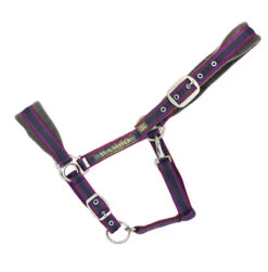 Rambo Padded Halter, Pony & Cob -Horse Supply Store l rambo padded halter charcoal silver rasp 48737.1491676200.1280.1280