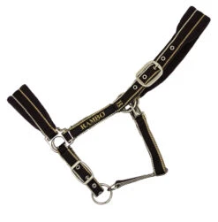 Rambo Padded Halter, Pony & Cob -Horse Supply Store l rambo padded halter witney chocolte 95259.1491676200.1280.1280