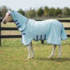 Rambo Hoody Vamoose With No-Fly Zone, Baby Blue/Raspberry/Blue, 51" - 63" -Horse Supply Store l rambo vamoose hoody babiy blue raspberry AOAP8V CIRC 41970.1586807994.1280.1280