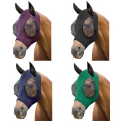 Roma Weatherbeeta Stretch Bug Eye Saver Fly Mask With Ears, Pony & Cob, 4 Colors