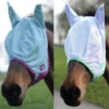Saxon Mesh Fly Mask With Ears, Pony & Cob -Horse Supply Store l saxon mesh masks blue and white 36306.1583721228.1280.1280