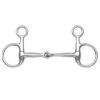 Shires Hanging Cheek (Baucher) Snaffle Bit, 4.5" -Horse Supply Store l shires hanging cheek snaffle 64575.1540357844.1280.1280