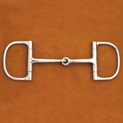 Smith Worthington Barrel Dee Ring Snaffle, 4.5"